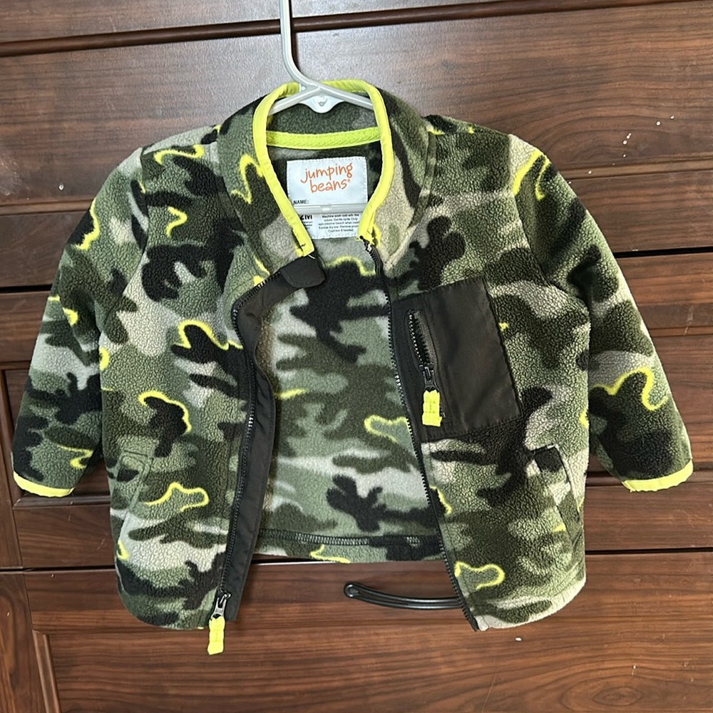 Jumping Beans Camo Fleece Jacketet